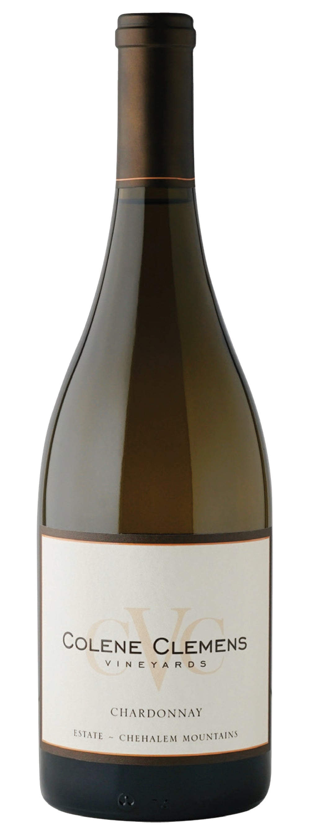 Colene Clemens Chardonnay 2020  Front Bottle Shot