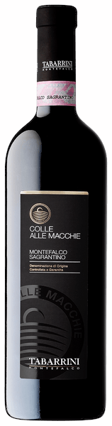 Tabarrini Colle alle Macchie Montefalco Sagrantino 2018  Front Bottle Shot
