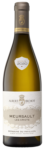 Albert Bichot Meursault Les Criots Domaine du Pavillon 2020  Front Bottle Shot