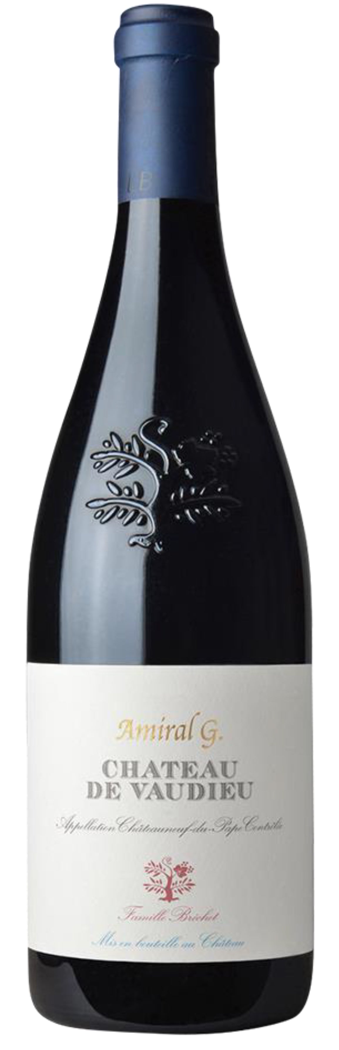 Chateau de Vaudieu Chateauneuf-du-Pape Amiral G 2020  Front Bottle Shot