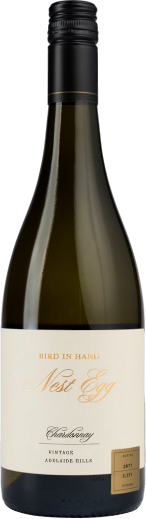 Bird in Hand Adelaide Hills Nest Egg Chardonnay 2019  Front Bottle Shot