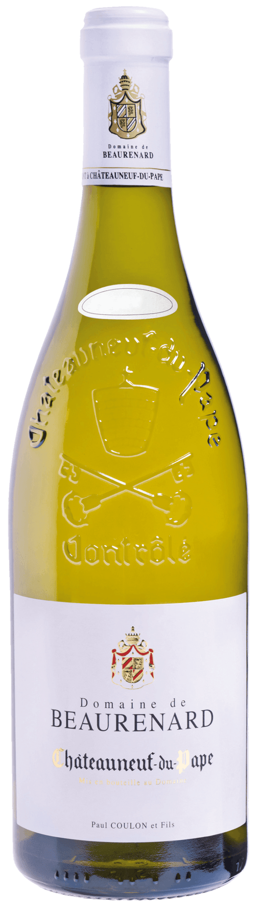 Domaine de Beaurenard Chateauneuf-du-Pape Blanc 2023  Front Bottle Shot