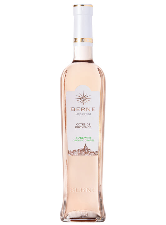 Chateau De Berne Inspiration Cotes de Provence Rose 2023  Front Bottle Shot