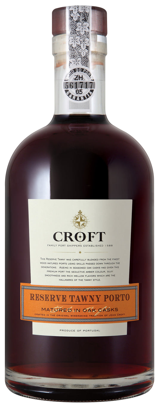 Croft Reserve Tawny Porto Front Bottle Shot