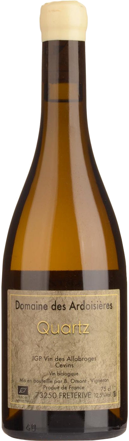 Domaine des Ardoisieres Cuvee Quartz Blanc 2022  Front Bottle Shot