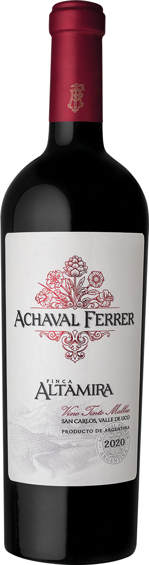 Achaval Ferrer Finca Altamira Malbec 2020  Front Bottle Shot