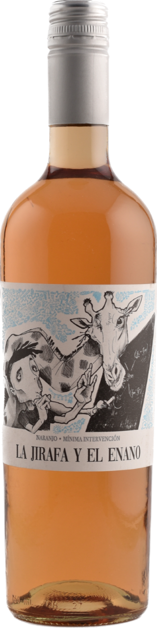 Bueyes La Jirafa y el Enano Naranjo 2022  Front Bottle Shot