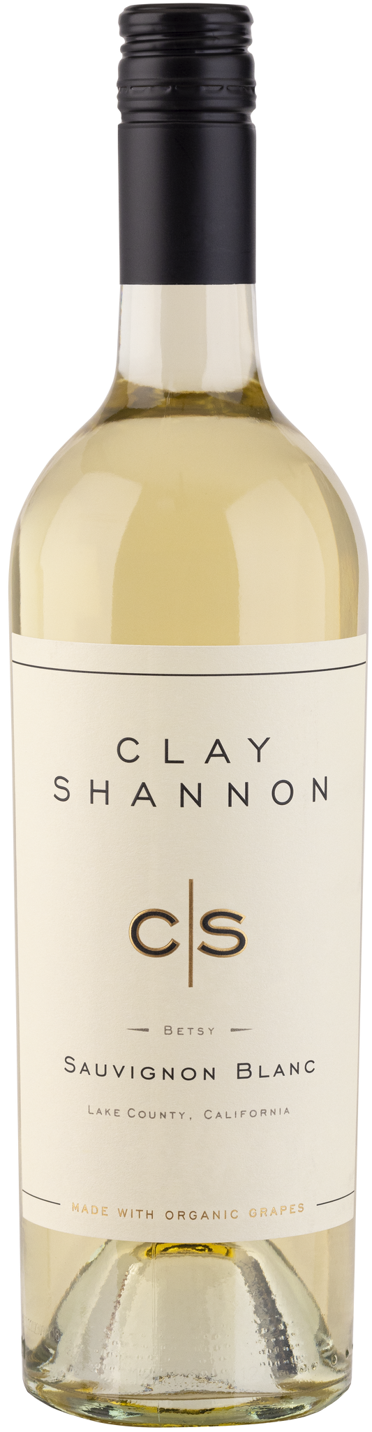 Clay Shannon Betsy Vineyard Sauvignon Blanc 2023  Front Bottle Shot