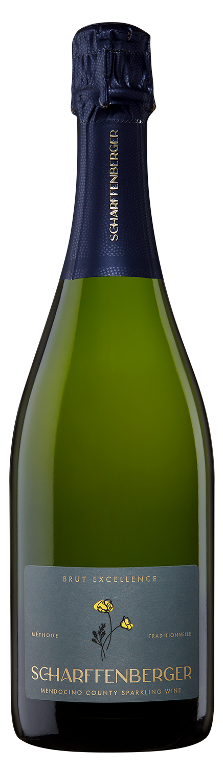 Scharffenberger Brut Excellence  Front Bottle Shot