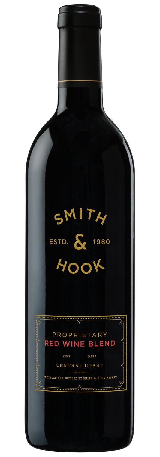Smith & Hook Proprietary Red Blend 2019  Front Bottle Shot
