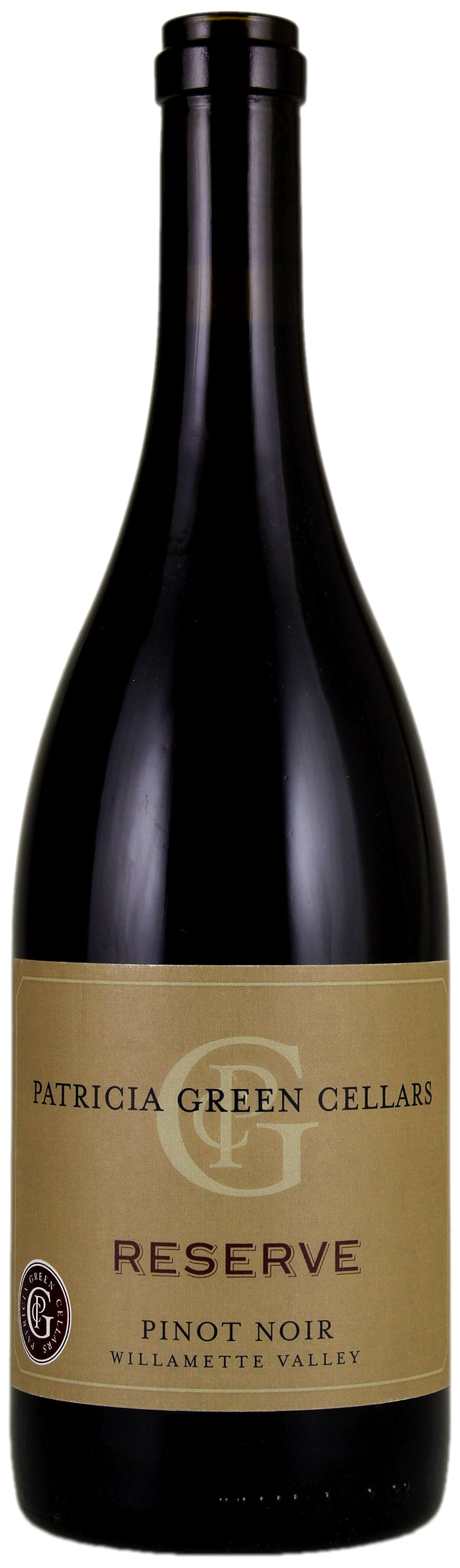Patricia Green Reserve Pinot Noir 2023  Front Bottle Shot