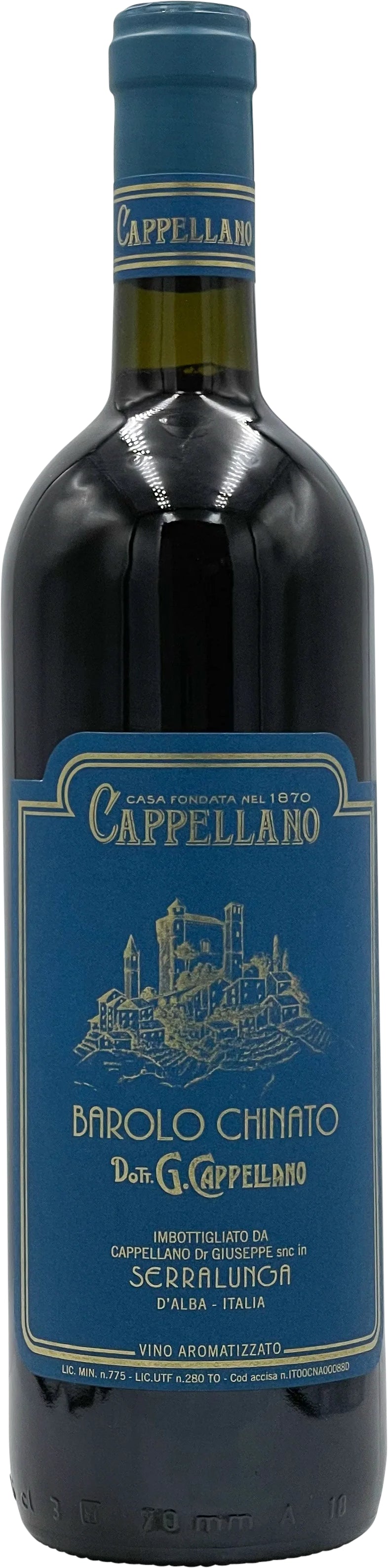 Cappellano Barolo Chinato  Front Bottle Shot