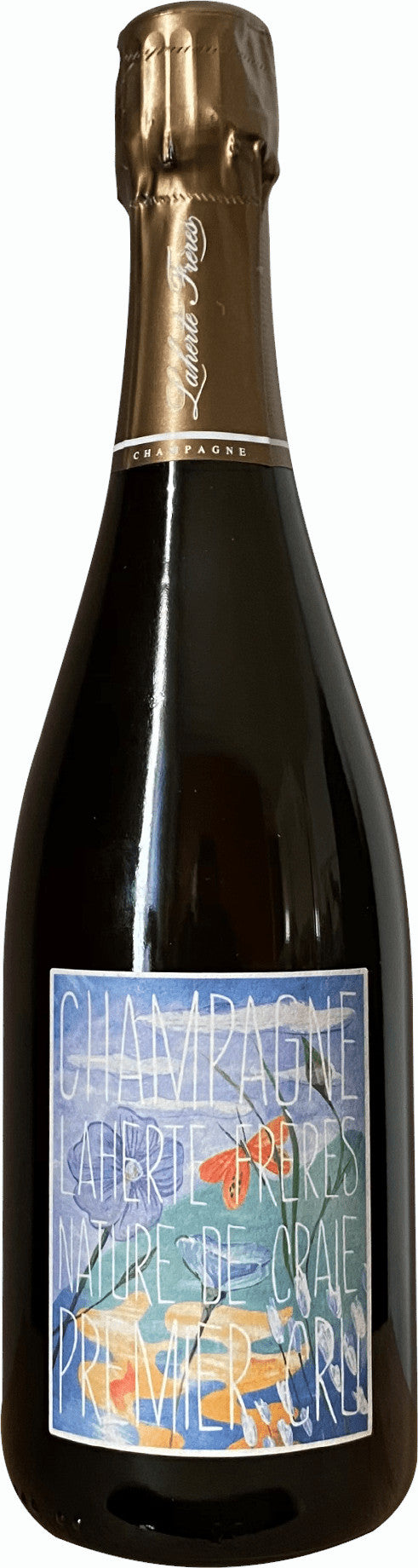 Laherte Freres Nature de Craie Blanc de Blancs Premier Cru  Front Bottle Shot