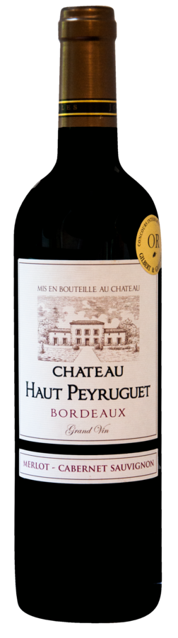 Chateau Haut Peyruguet  2020  Front Bottle Shot