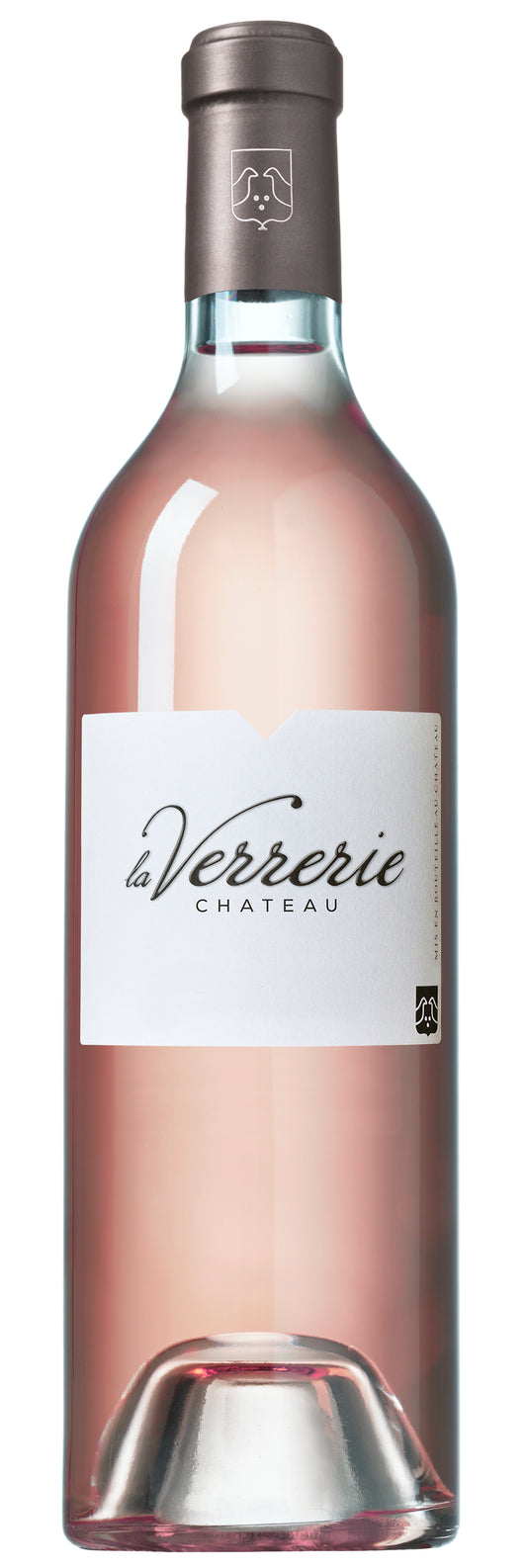 Chateau La Verrerie Cotes de Luberon Rose 2022  Front Bottle Shot