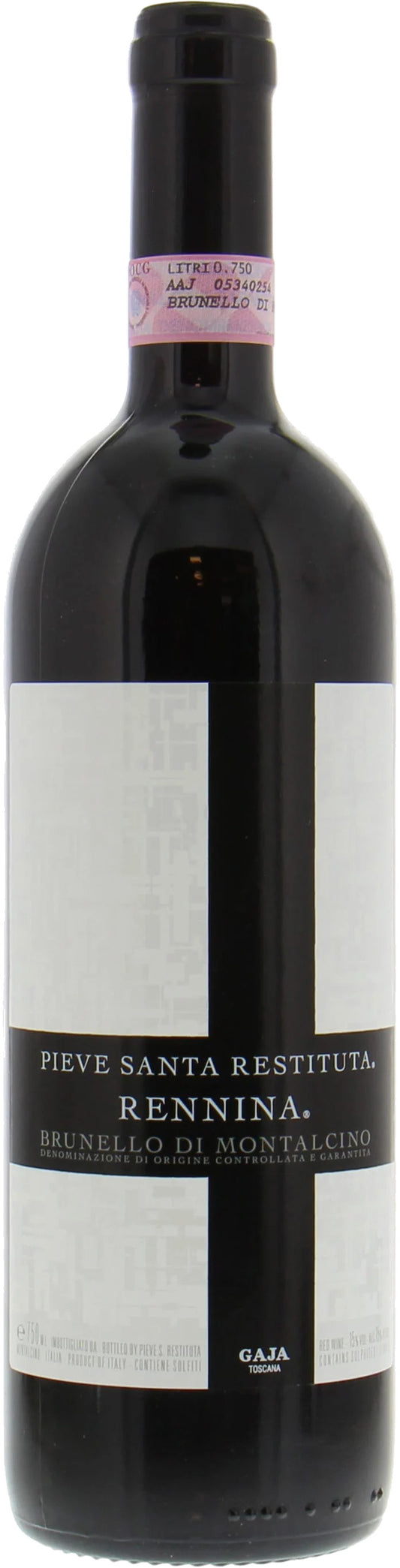 Gaja Pieve Santa Restituta Rennina Brunello di Montalcino 2019  Front Bottle Shot
