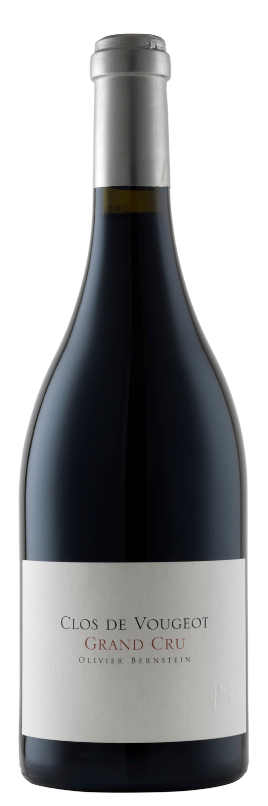 Olivier Bernstein Clos Vougeot Grand Cru 2017  Front Bottle Shot