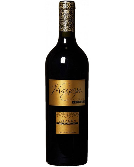 Massaya Gold Reserve Rouge 2012  Front Bottle Shot