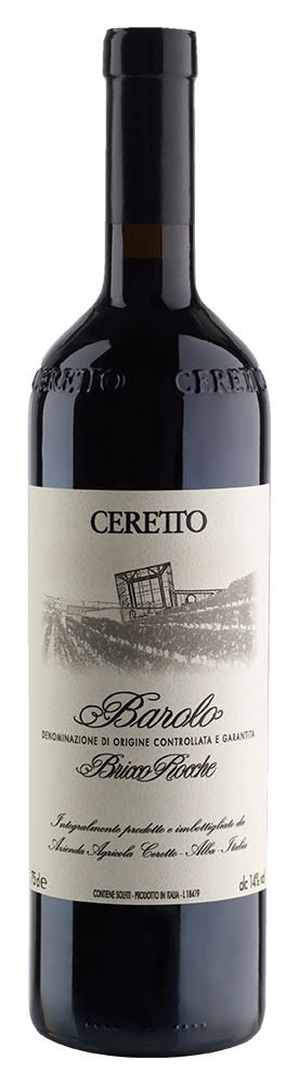 Ceretto Barolo Bricco Rocche 2020  Front Bottle Shot