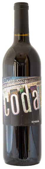 Cadence Coda 2021  Front Bottle Shot