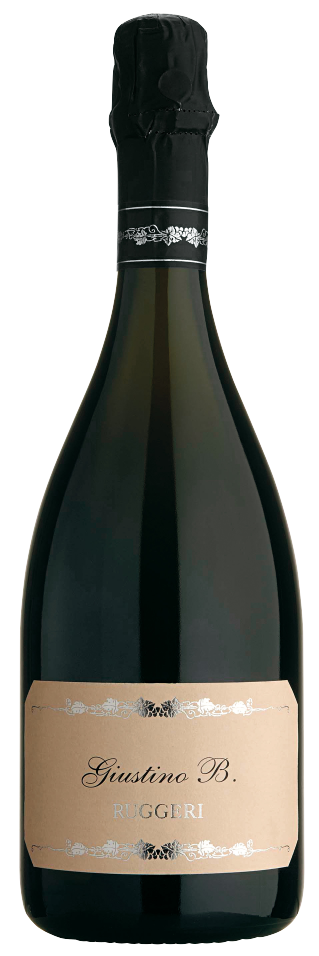 Ruggeri Giustino B. Prosecco Extra Dry Superiore 2022  Front Bottle Shot