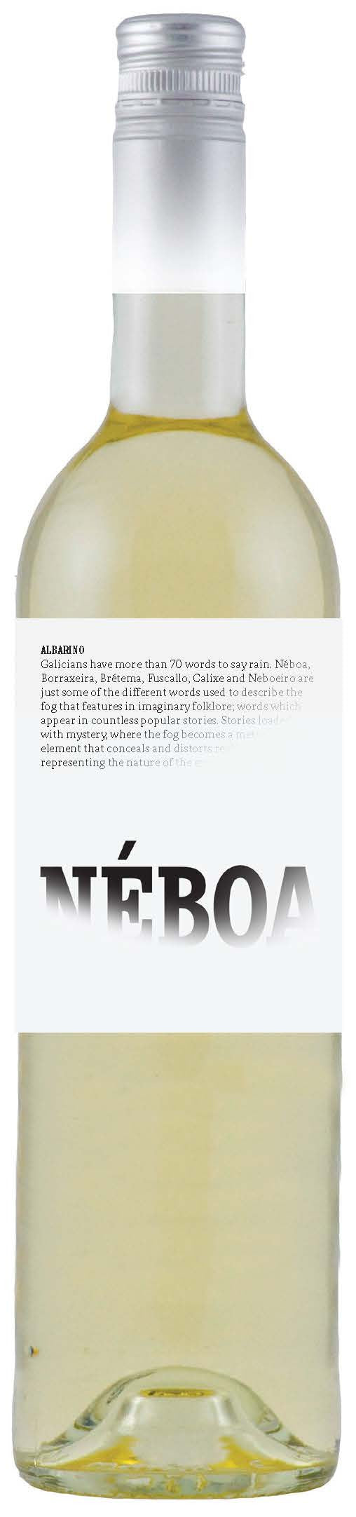 Neboa Albarino 2023  Front Bottle Shot