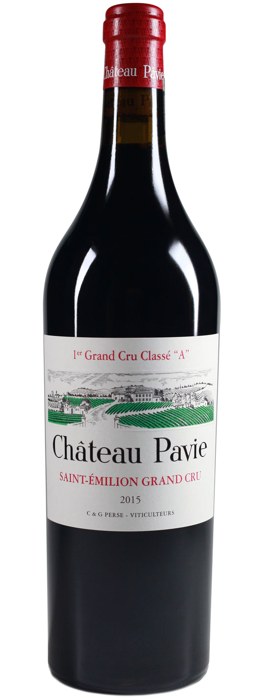 Chateau Pavie  2015  Front Bottle Shot