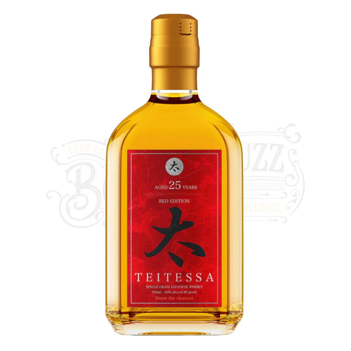 Teitessa Single Grain Japanese Whisky Red Edition 25 Yr