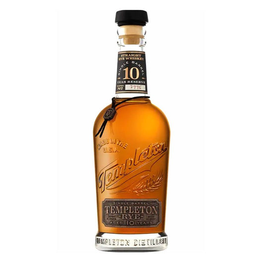 Templeton 10 Years Rye Whiskey 750ml
