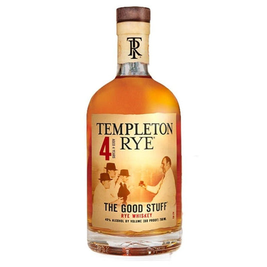 Templeton Rye Whiskey 4 Year 750ml