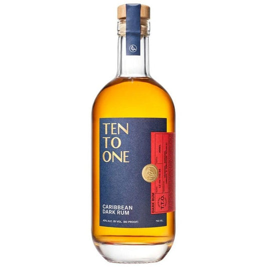 Ten To One Dark Rum 750ml