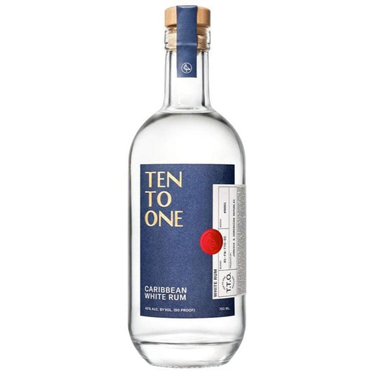 Ten To One White Rum 750ml