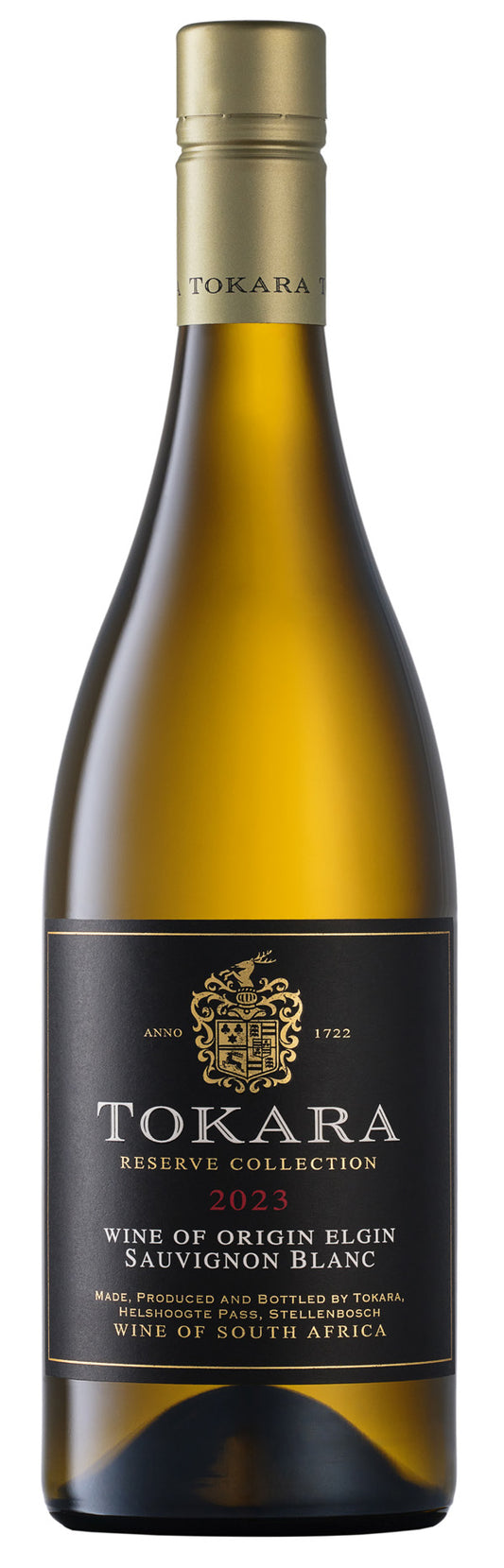 Tokara Elgin Sauvignon Blanc 2023  Front Bottle Shot