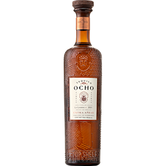 Tequila Ocho La Ladera Single State Extra AÃ±ejo Tequila