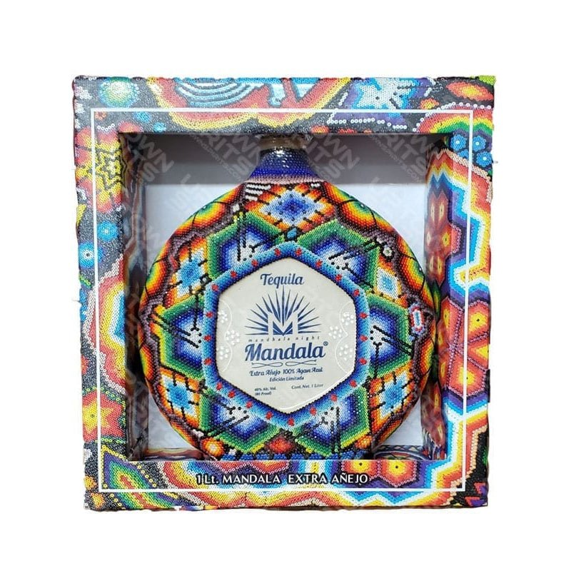 Tequila Mandala Limited Edition Extra Anejo Beaded 1L