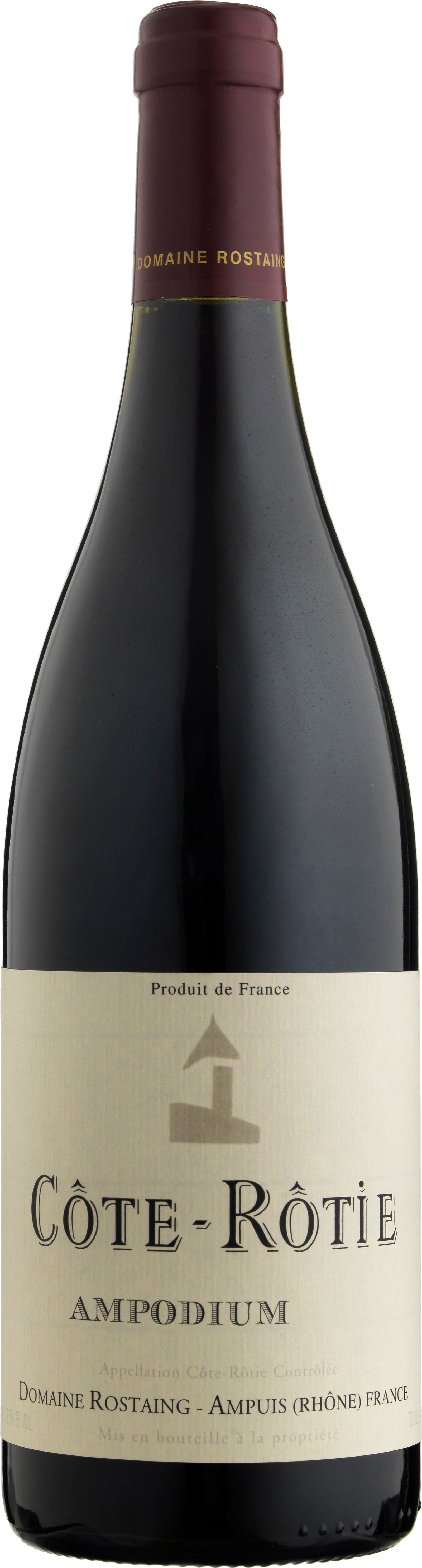 Rene Rostaing Cote-Rotie Ampodium 2021  Front Bottle Shot