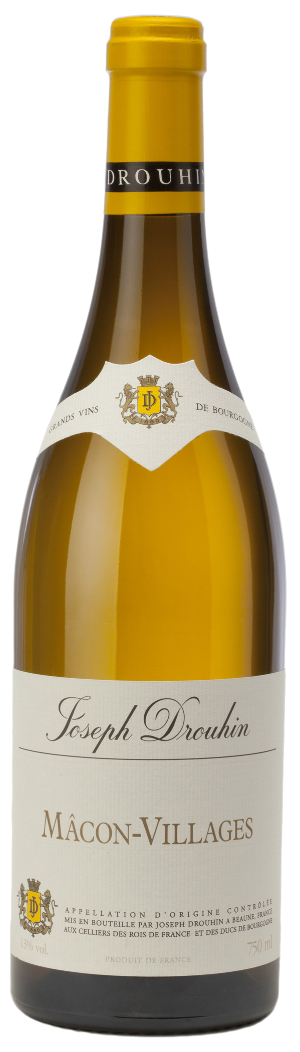Joseph Drouhin Macon-Villages 2022  Front Bottle Shot
