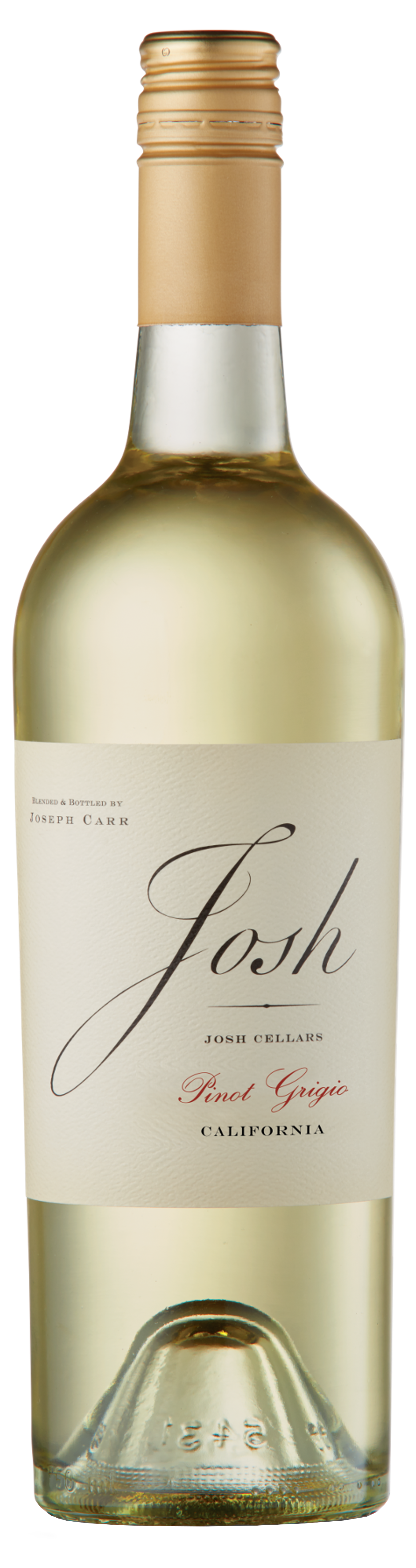 Josh Cellars Pinot Grigio 2023  Front Bottle Shot