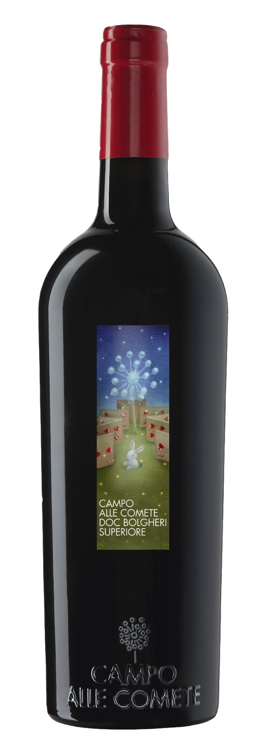 Campo alle Comete Bolgheri Superiore 2017  Front Bottle Shot