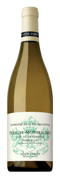 Louis Jadot Puligny-Montrachet Clos de la Garenne Premier Cru Duc de Magenta 2022  Front Bottle Shot