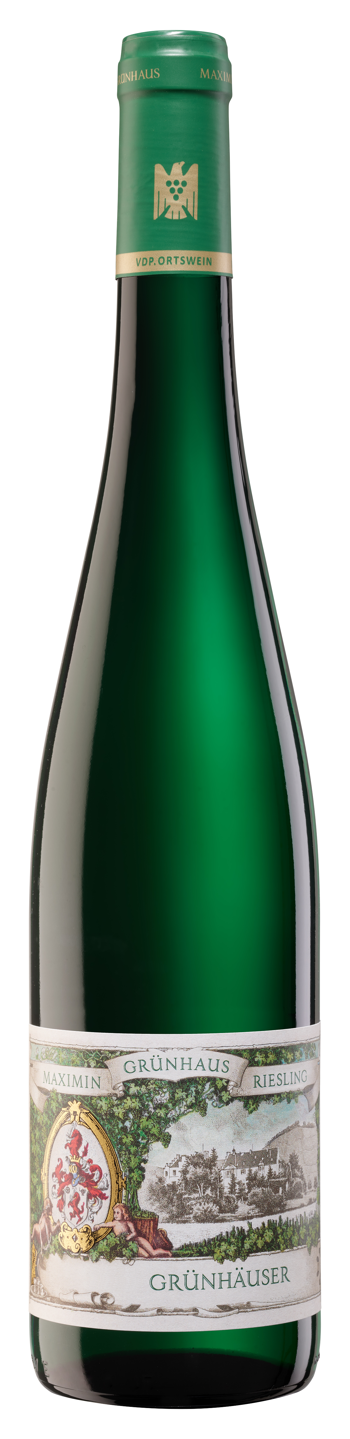 Maximin Grunhaus Grunhauser Riesling Trocken Ortswein 2022  Front Bottle Shot