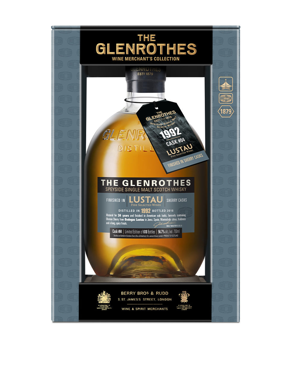 THE GLENROTHES SINGLE MALT SCOTCH LUSTAU CASK #4 750 ML