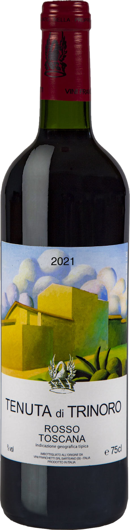 Tenuta di Trinoro Toscana Rosso 2021  Front Bottle Shot