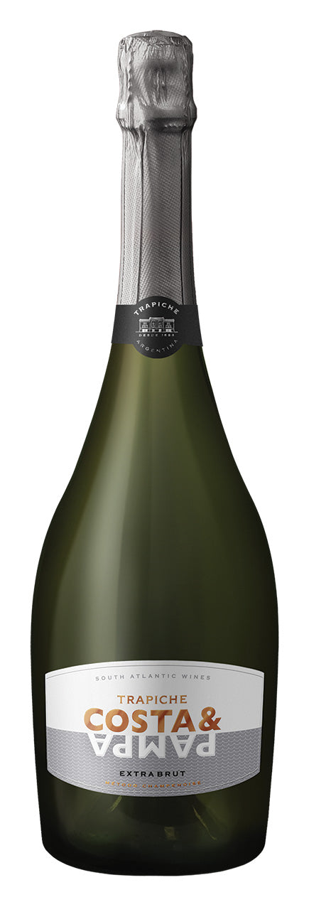 Trapiche Costa & Pampa Extra Brut  Front Bottle Shot