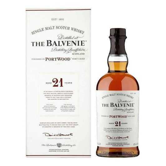 The Balvenie Portwood 21 Year Single Malt Scotch Whiskey 750ml