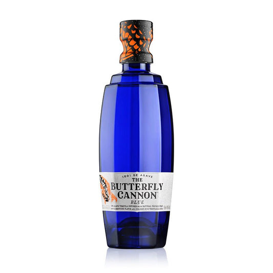 The Butterfly Cannon Blue Blanco Tequila 750ml
