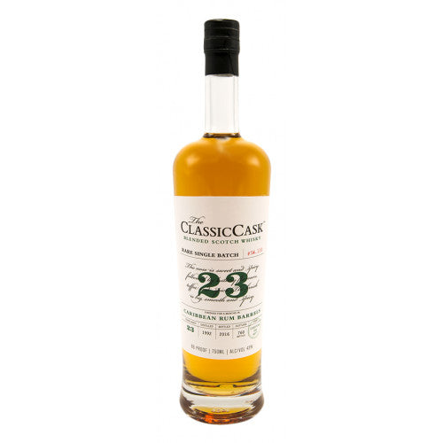 The Classic Cask 23 Year Old Caribbean Rum Finish Blended Scotch Whisky