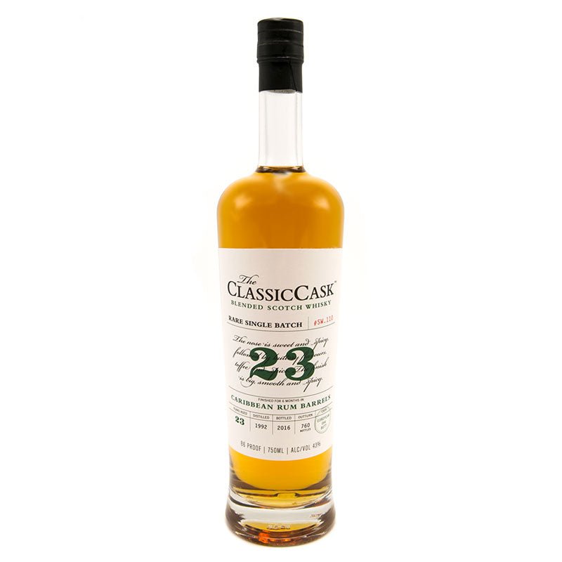 The ClassicCask Caribbean 23 Years Rum Barrels 750ml