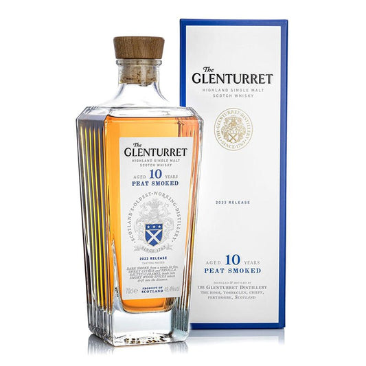The Glenturret 10 Year Peat Smoked Scotch Whiskey 750ml