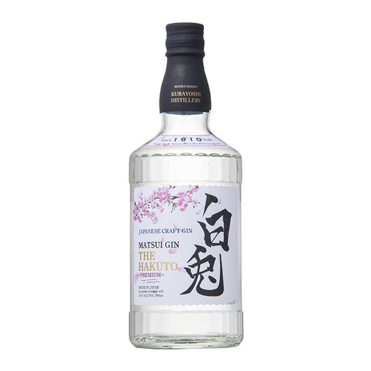 The Hakuto Premium Matsui Gin Japanese Craft Gin 700ml